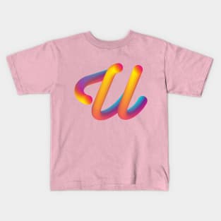 Curly U Kids T-Shirt